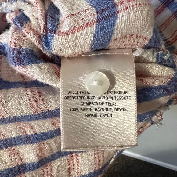 Anthropologie Saturday Sunday Pasture Dress Tunic Plaid Button Up Small - Picture 8 of 11